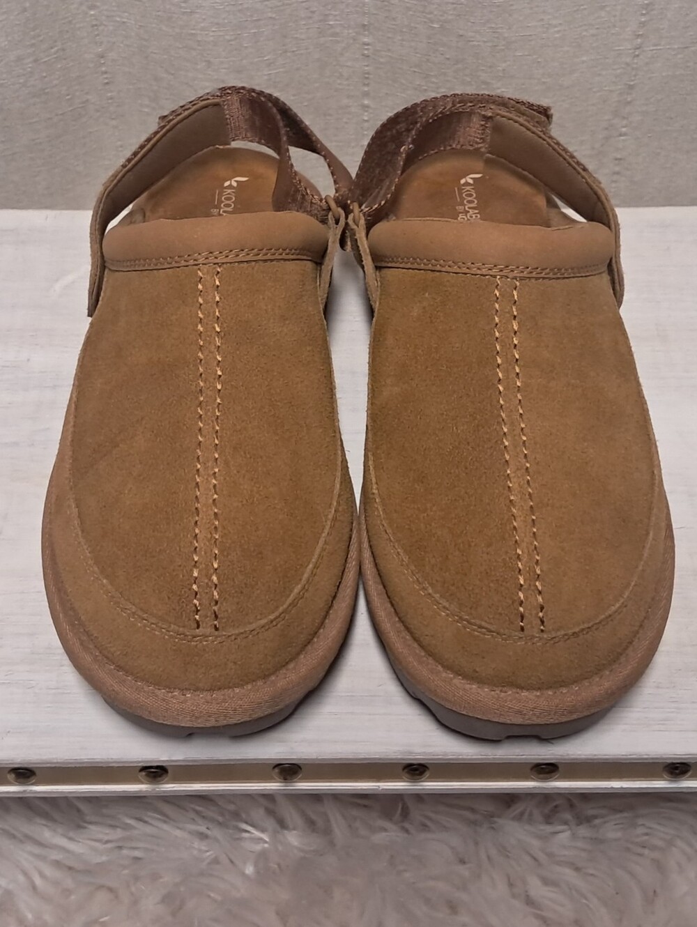 Koolaburra By UGG Suede Mule Clogs Size 10 - Picture 8 of 9